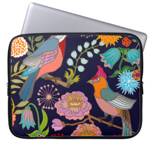 Japanese Garden: Oriental Victorian Seamless Laptop Sleeve