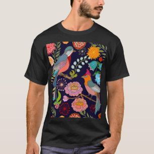 Japanese Garden: Oriental Victorian Seamless T-Shirt