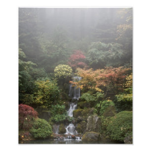 Japanese Garden Photo Enlargement Print
