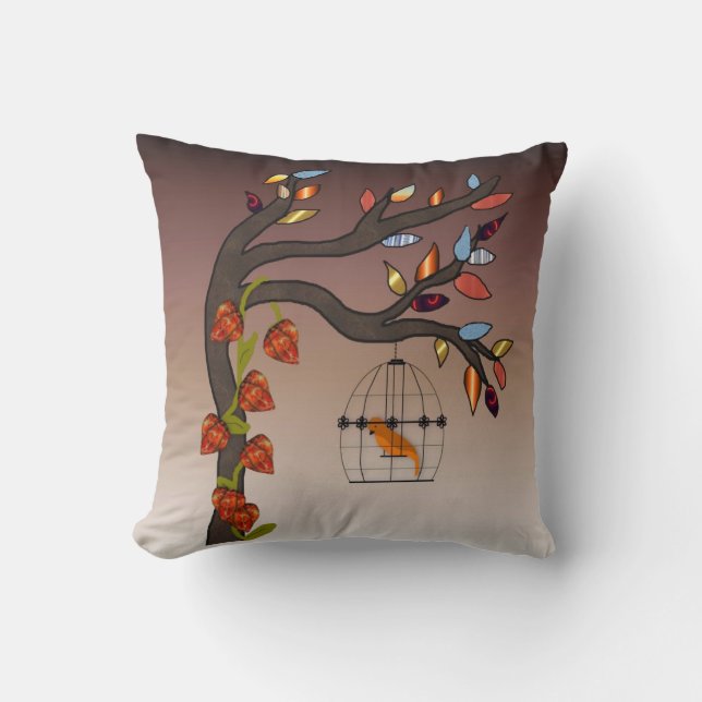 Japanese Garden Pillow (Front)