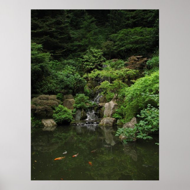 Japanese Garden Portland, OR Poster (Front)