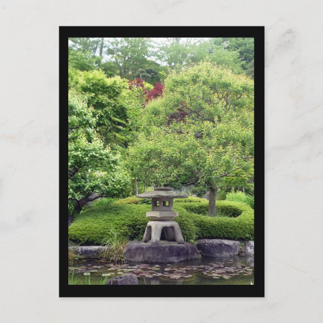 japanese garden postcard (Front)