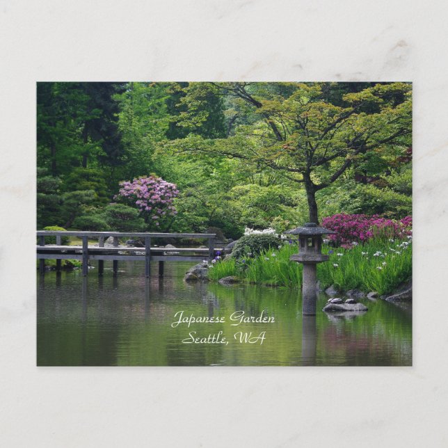 Japanese Garden postcard (Front)
