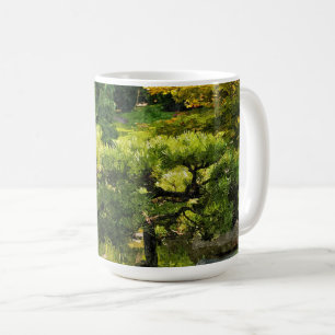Japanese Garden - Traditional Aesthetic Coffee Mug