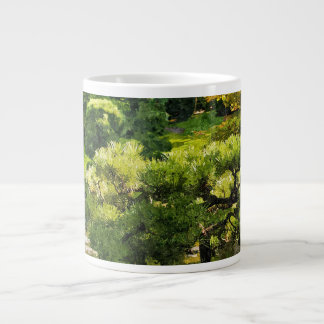 Japanese Garden - Traditional Aesthetic Large Coffee Mug