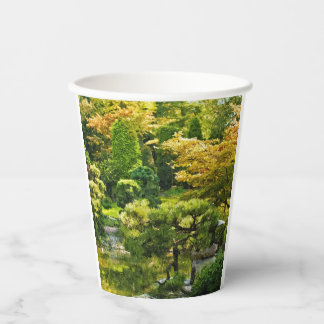 Japanese Garden - Traditional Aesthetic Paper Cups