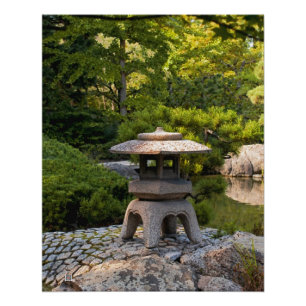 Japanese Garden - Traditional Aesthetic  Poster