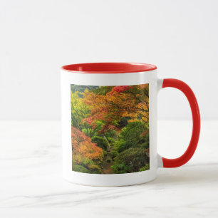 Japanese Gardens In Autumn In Portland, Oregon 2 Mug