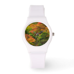 Japanese Gardens In Autumn In Portland, Oregon 2 Watch