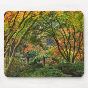 Japanese Gardens In Autumn In Portland, Oregon 4 Mouse Pad