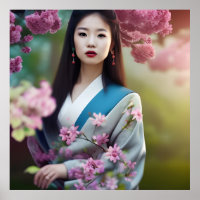 Japanese Geisha  AI Created Photo Realistic Style