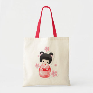 Japanese Geisha Doll - buns series Bag