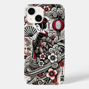 Japanese Geisha iPhone Case – Stylish & Durable
