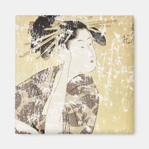 Japanese Geisha Magnet