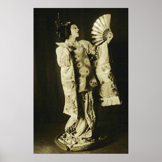 japanese geisha poster (Front)