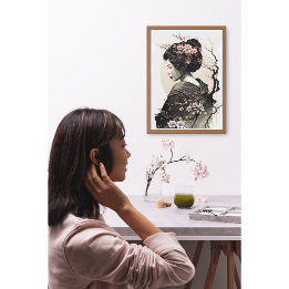Japanese Geisha - Poster