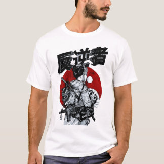 Japanese Geisha Urban Cool Style T-Shirt