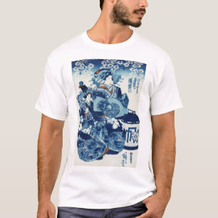 Japanese Geisya Woman, Kuniyoshi, Ukiyo-e T-Shirt