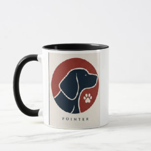 Japanese German Pointer Mug