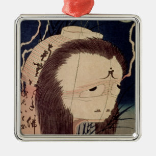 Japanese Ghost Metal Ornament