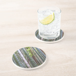 Japanese Giant Bamboo Forest, Sagano, Kyoto, Japan Coaster