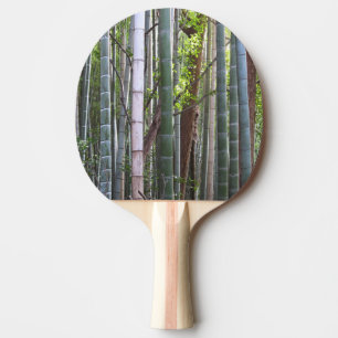 Japanese Giant Bamboo Forest, Sagano, Kyoto, Japan Ping Pong Paddle