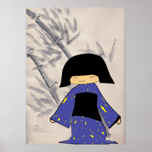Japanese Girl Poster