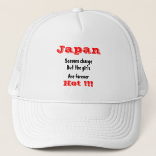 Japanese girls trucker hat