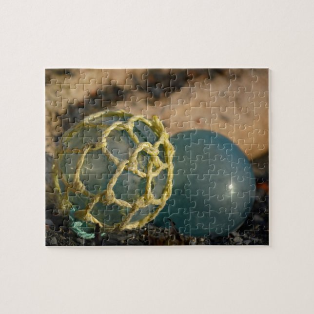 Japanese Glass Fishing Float Jigsaw Puzzle (Horizontal)