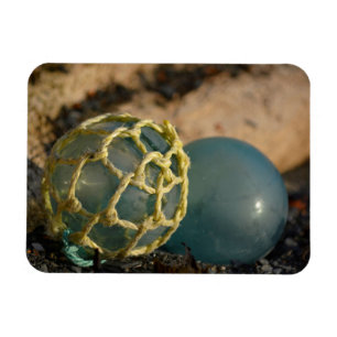 Japanese Glass Fishing Float Magnet