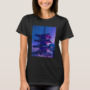 Japanese Glitch Cyberpunk Tokyo Streetwear Aesthet T-Shirt