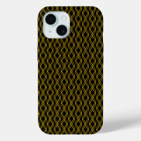 Japanese Gold & Black Pattern