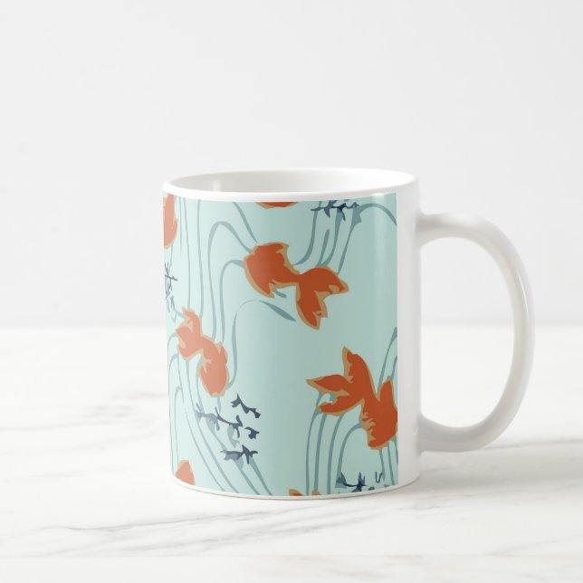Japanese Goldfish Chiyogami Mug (Right)