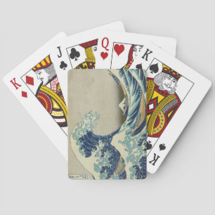 Japanese Great Wave off Kanagawa by Hokusai Playing Cards
