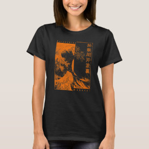 Japanese Great Wave Off Kanagawa Katsushika Hokusa T-Shirt
