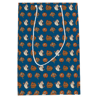 Japanese Halloween Yokai Pattern Gift Bag
