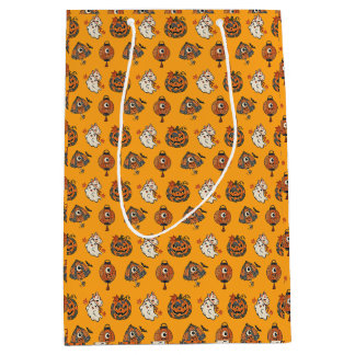 Japanese Halloween Yokai Pattern Gift Bag