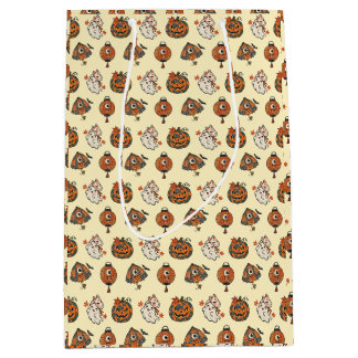 Japanese Halloween Yokai Pattern Gift Bag