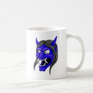 Japanese Hannya Mask Coffee Mug