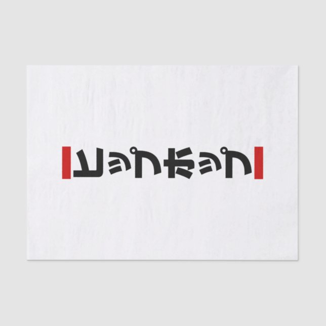 Japanese Hip Hop 日本のヒップホップ Tissue Paper (Front)