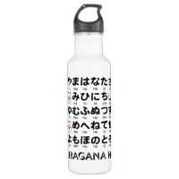 Japanese Hiragana table (Lucky Cat)