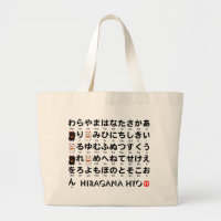 Japanese Hiragana table (Lucky Cat)