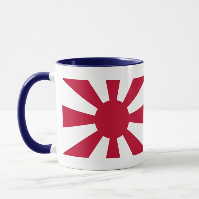 Japanese Imperial Navy General Flag Mug (Left)