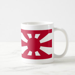 Japanese Imperial Navy Major General Flag Coffee Mug