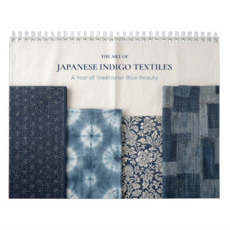 Japanese Indigo Textiles Calendar