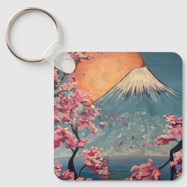 Japanese Inspired Keychain (Front)