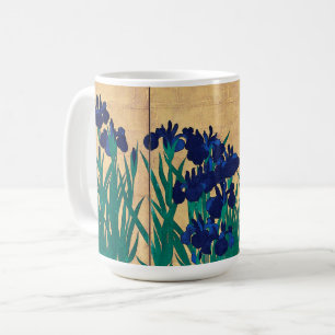Japanese Irises (detail), Ogata Kōrin Coffee Mug