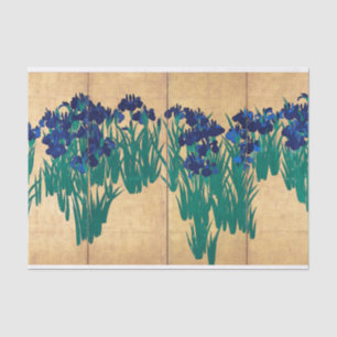 Japanese Irises, Ogata Kōrin Tissue Paper