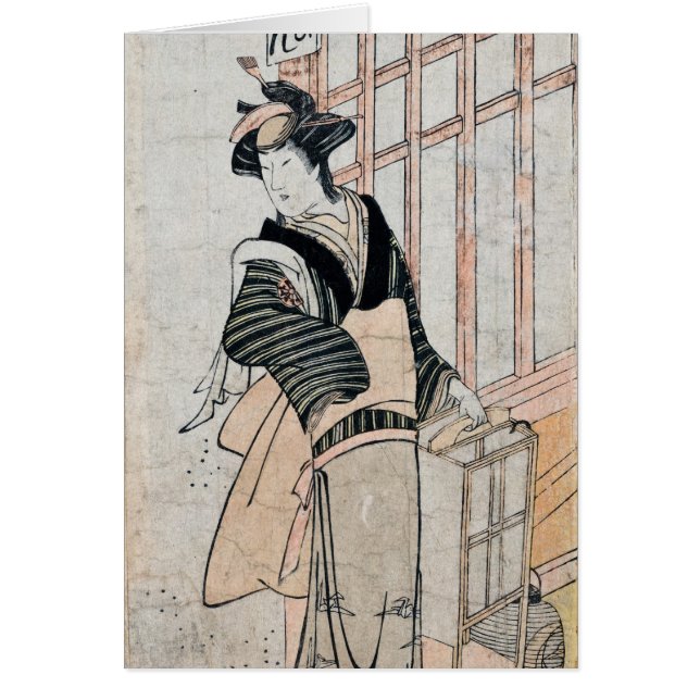 Japanese Kabuki Theatre cards (Front)