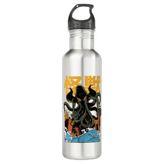 Japanese kaiju Cthulhu 710 Ml Water Bottle